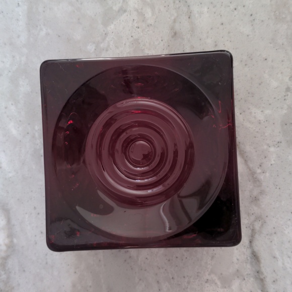 EUC Vintage Gorgeous Viking Glass Co Candle Holder - Picture 3 of 11